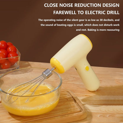 Wireless Mini Handheld Multi-Function Electric Stirring Mixer, Color: Single Stick Khaki(5 Gear) - Stirrer & Squeezer by buy2fix | Online Shopping UK | buy2fix