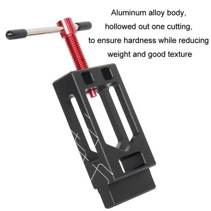 TOSEEK Mountain Bike Front Fork Pipe Cutter Seat Post Cutting Saw Handle(Black Red) - Front Fork by TOSEEK | Online Shopping UK | buy2fix