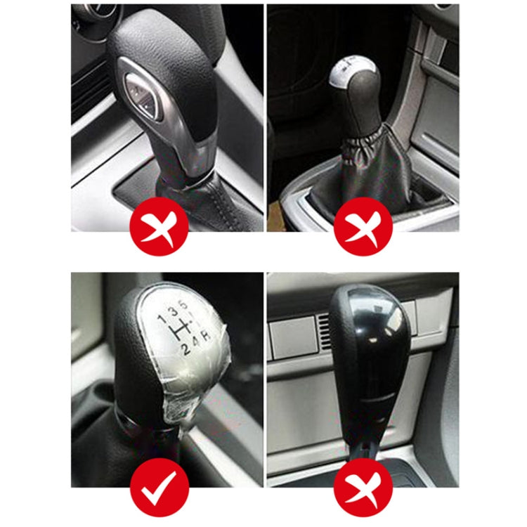 Automotive Silicone Manual Automatic Shift Lever Protective Cover, Size: Gear Shift Beige - Shift Knob by buy2fix | Online Shopping UK | buy2fix