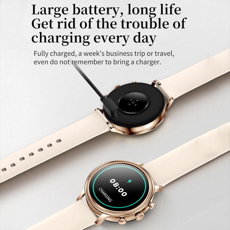 V60 1.39 Inch Health Monitoring Multifunctional Waterproof Bluetooth Call Smart Watch, Color: Black - Smart Watches by buy2fix | Online Shopping UK | buy2fix