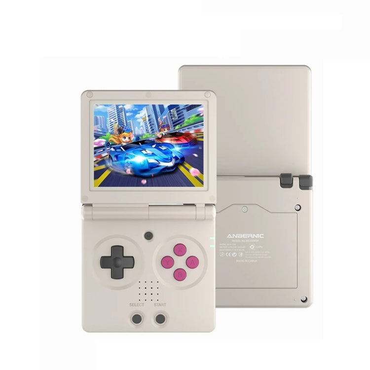 ANBERNIC RG35XXSP 3.5'' IPS Screen Flip Handheld Console Linux System WIFI Retro Video Game Player  64G(Grey) - Pocket Console by ANBERNIC | Online Shopping UK | buy2fix