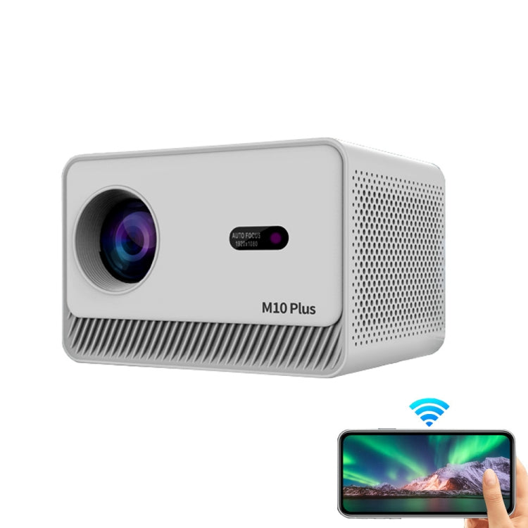 M10 Plus 1280x720P Projector 2.4G / 5G WIFI Bluetooth 5.2 Android 11 System Home Cinema UK Plug - Mini Projector by buy2fix | Online Shopping UK | buy2fix