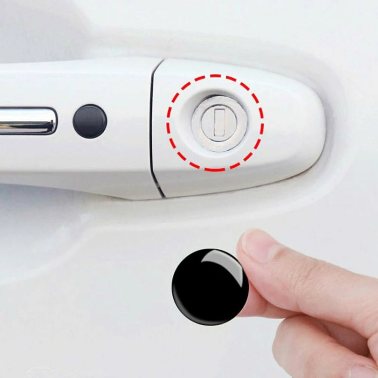 10pcs Car Modification Protection Keyhole Anti-Blocking Sticker(Transparent) - Decorative Sticker by buy2fix | Online Shopping UK | buy2fix