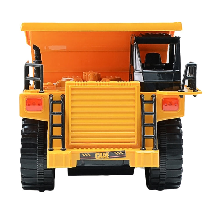 2.4G RC Dumper Truck Simulation Engineering Vehicle Model Children Electrical RC Truck Toy(Yellow) - RC Cars by buy2fix | Online Shopping UK | buy2fix