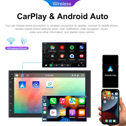 9inch Android 13.0 Dual Butt Universal Wireless Carplay Car Navigation Center Control All-In-One Monitor(Standard) - Car MP3 & MP4 & MP5 by buy2fix | Online Shopping UK | buy2fix