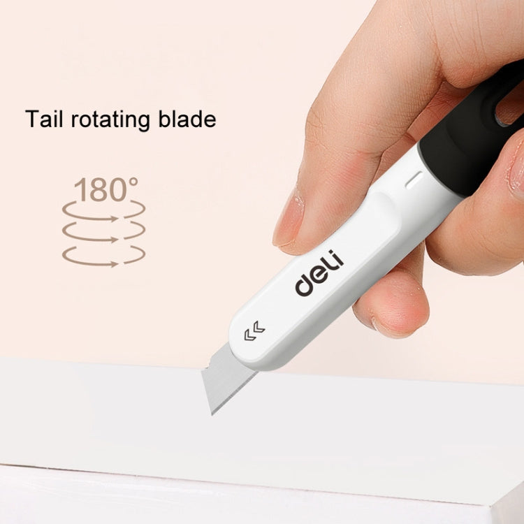 Deli DL412 Mini Small Art Knife Courier Portable Box Opener(White) - Gadgets by Deli | Online Shopping UK | buy2fix