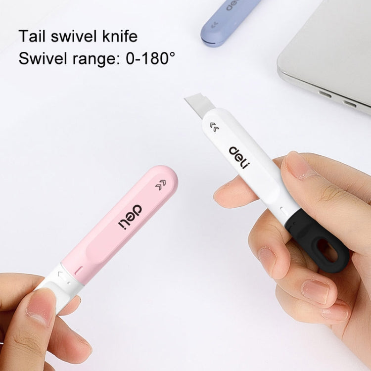 Deli DL412 Mini Small Art Knife Courier Portable Box Opener(White) - Gadgets by Deli | Online Shopping UK | buy2fix