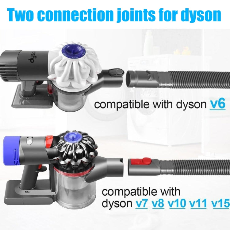 For Dyson V7 / V8 / V10 / V11 / V15 / G5 Cordless Vacuum Dryer Vent Cleaner Kit Hose Attachment Purple - For Dyson Accessories by buy2fix | Online Shopping UK | buy2fix