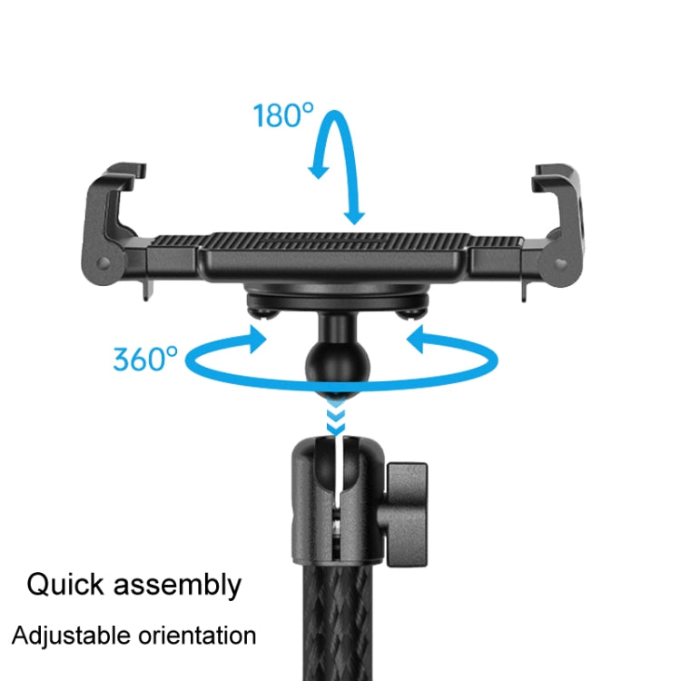 Telescopic Car Phone Mount Extension Arm Double Jointed Swivel Carbon Fiber Bracket Connecting Rod, Model: 235-335mm For 25.4mm Ball Head - Car Holders by buy2fix | Online Shopping UK | buy2fix