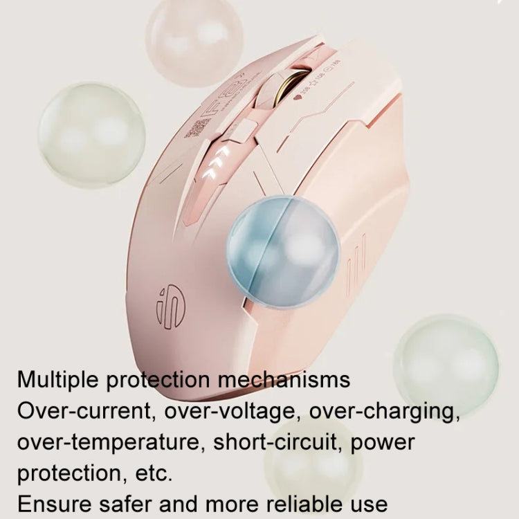 Inphic F8 2.4G Wireless Mute Charging Computer Gaming Mouse(Milk Tea Color) - Wireless Mice by Inphic | Online Shopping UK | buy2fix