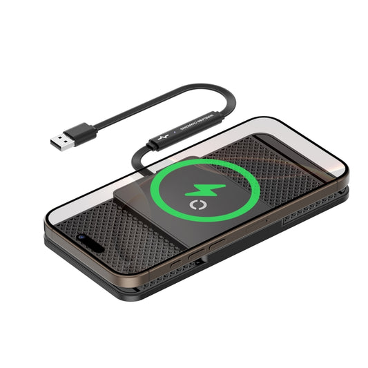 Avoid Camera Universal Car Wireless Charger Anti-slip Mat(USB Interface 0.3m) - Wireless Charging Pads by buy2fix | Online Shopping UK | buy2fix