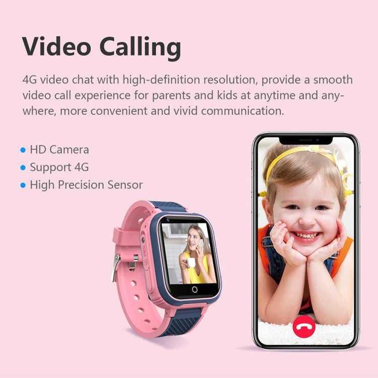 LT21 1.4-Inch 4G Global Full Network IP67 Waterproof WIFI Children Smart Watch(Blue) - Smart Watches by buy2fix | Online Shopping UK | buy2fix