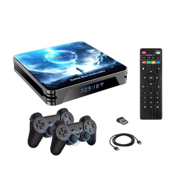 W8PRO 64G Dual System HD Wireless Joystick Retro Gaming Console With 36000+ Games AU Plug - Pocket Console by buy2fix | Online Shopping UK | buy2fix