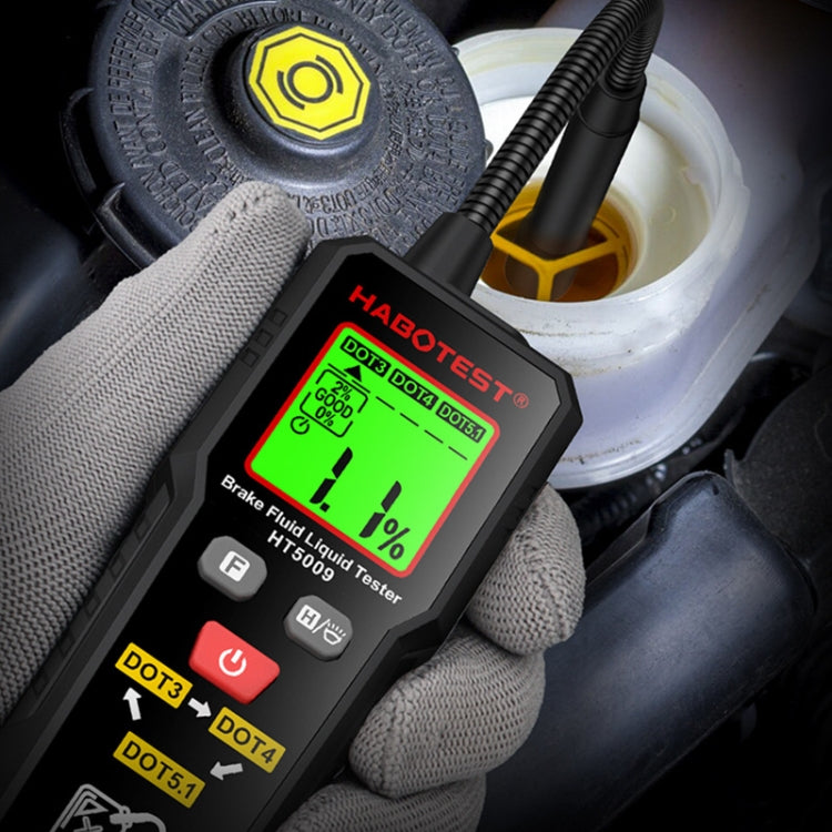 HABOTEST Automobile Motorcycle Brake Fluid Moisture Tester - Electronic Test by HABOTEST | Online Shopping UK | buy2fix