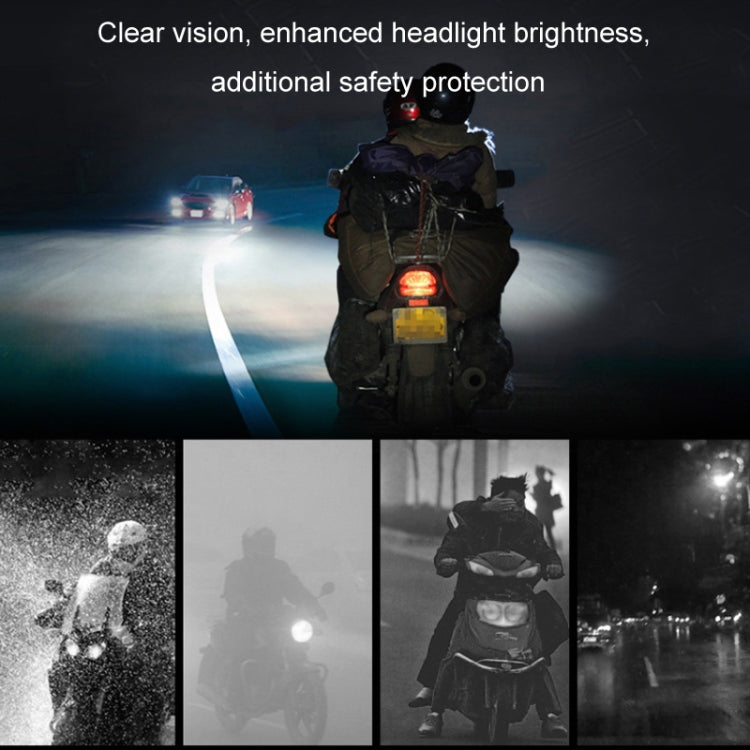 15W Electric Motorcycle External Strong LED Headlight, Specifications: With Screws + Pipe Clamps - Headlights by buy2fix | Online Shopping UK | buy2fix