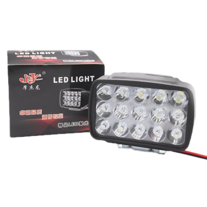 15W Electric Motorcycle External Strong LED Headlight, Specifications: With Screws - Headlights by buy2fix | Online Shopping UK | buy2fix