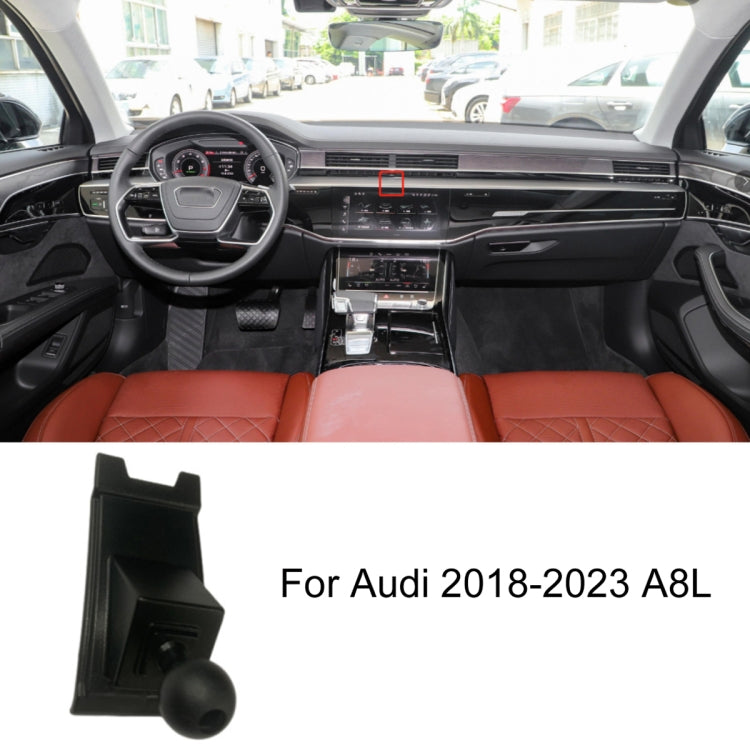 For Audi Car Mobile Phone Holder Mounting Base, Model: 18-23 A8L - Special Car Holders by buy2fix | Online Shopping UK | buy2fix