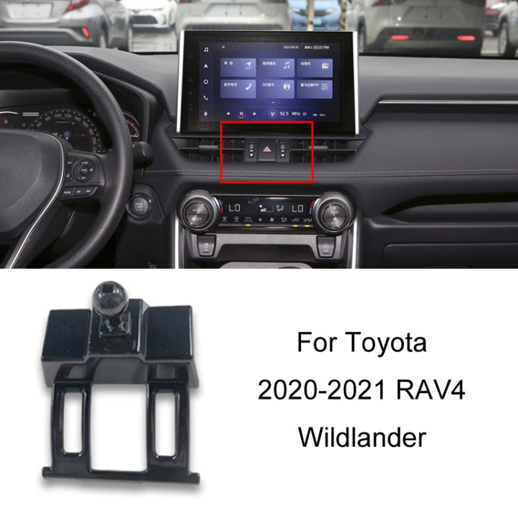 For Toyota Car Air Outlet Phone Holder Base, Model: 20-21 RAV4/Wildlander - Special Car Holders by buy2fix | Online Shopping UK | buy2fix