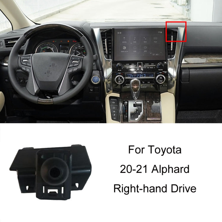 For Toyota Car Air Outlet Phone Holder Base, Model: 20-21 Alphard Right-hand Drive - Special Car Holders by buy2fix | Online Shopping UK | buy2fix