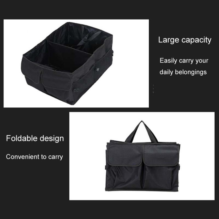 Car Trunk Portable Foldable Organizing And Storing Box(Black) - Stowing Tidying by buy2fix | Online Shopping UK | buy2fix