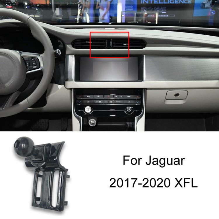 For Jaguar Car Special Mobile Phone Navigation Bracket Base(17-20 XFL) - Special Car Holders by buy2fix | Online Shopping UK | buy2fix