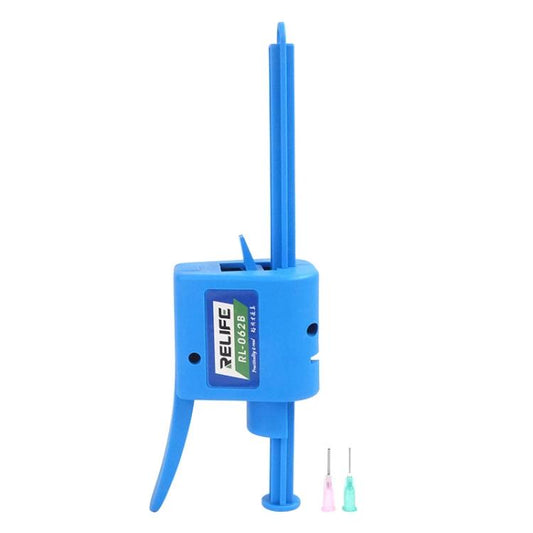 RELIFE RL-062B 30CC Manual Glue Tapper Cell Phone Repair Motherboard Soldering Oil Syringe Booster Tin Paste Syringe Pusher - Repair Glue Series by RELIFE | Online Shopping UK | buy2fix