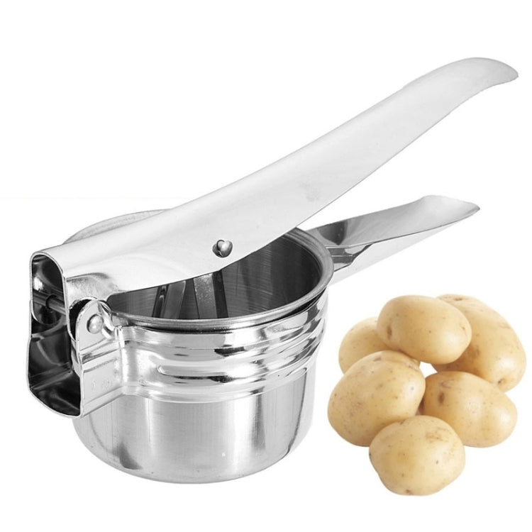 Potato Fruit Vegetable Manual Press Juicer Stainless Steel Crusher Squeezer - Stirrer & Squeezer by buy2fix | Online Shopping UK | buy2fix