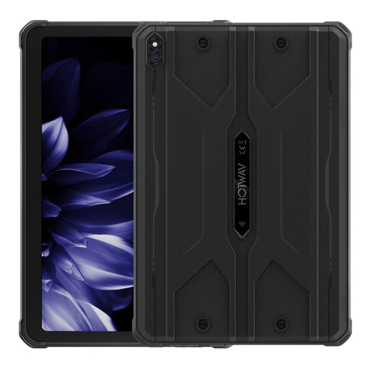 HOTWAV Tab R8 IP68/IP69K Rugged Tablet, 4GB+128GB, 10.1 inch Android 14 Unisoc T606 Octa Core 4G Network, Global Version with Google Play, EU Plug (Black Grey) - Other by HOTWAV | Online Shopping UK | buy2fix