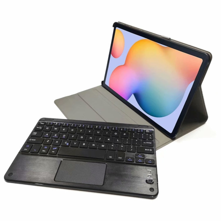 DY-E10 2 in 1 Removable Bluetooth Keyboard + Protective Leather Tablet Case with Touchpad & Holder for Lenovo Tab E10(Rose Gold) - Lenovo Keyboard by buy2fix | Online Shopping UK | buy2fix