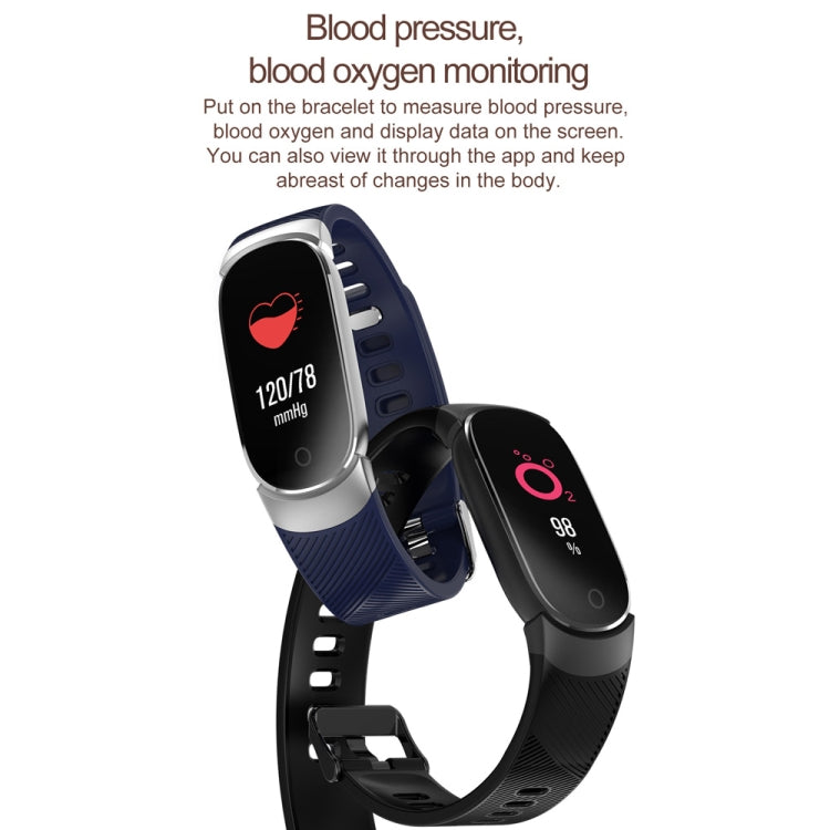 QW16 0.96 inches LCD Color Screen Smart Bracelet IP67 Waterproof, Support Call Reminder /Heart Rate Monitoring /Sleep Monitoring /Sedentary Reminder /Blood Pressure Monitoring (Black) - Smart Wear by buy2fix | Online Shopping UK | buy2fix