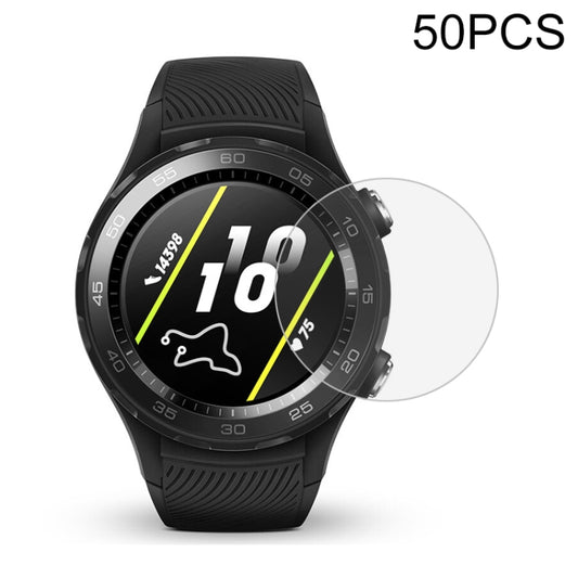 50 PCS For Huawei Watch2 2018 0.26mm 2.5D Tempered Glass Film - Screen Protector by ENKAY | Online Shopping UK | buy2fix