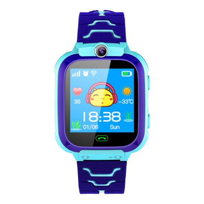 Q12 1.44 inch Color Screen Smartwatch for Children, Not Waterproof, Support LBS Positioning / Two-way Dialing / SOS / Voice Monitoring / Setracker APP (Blue) - Smart Wear by buy2fix | Online Shopping UK | buy2fix