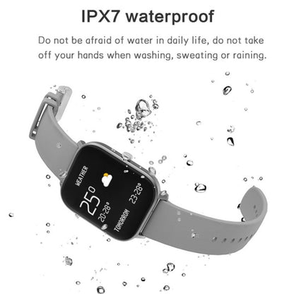 LOKMAT P8 1.4 inch Screen Waterproof Health Smart Watch, Pedometer / Sleep / Heart Rate Monitor (Black) - Smart Watches by Lokmat | Online Shopping UK | buy2fix