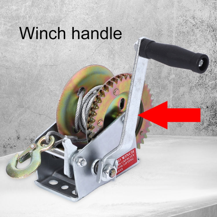 Boat Trailer Truck Winch Handle Comfort Grip Crank - Locks & Hasps by buy2fix | Online Shopping UK | buy2fix