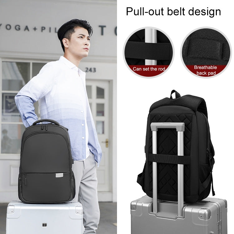 cxs-621 Multifunctional Oxford Laptop Bag Backpack (Grey) - Backpack by buy2fix | Online Shopping UK | buy2fix