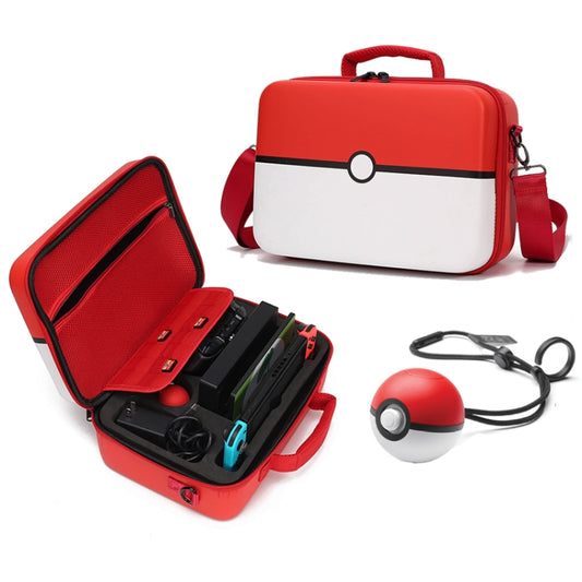 Multi-function Portable Slant Single Shoulder Storage Bag Suitcase Protective Box for Nintendo Switch(Red) - Bags by buy2fix | Online Shopping UK | buy2fix