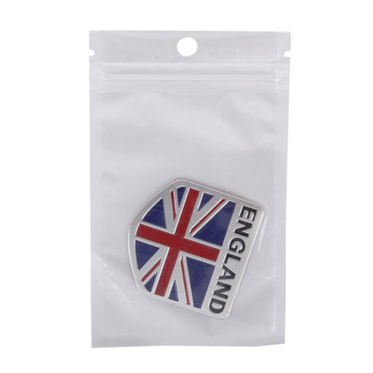 England Flag Style Metal Car Sticker - 3D Metal Sticker by buy2fix | Online Shopping UK | buy2fix