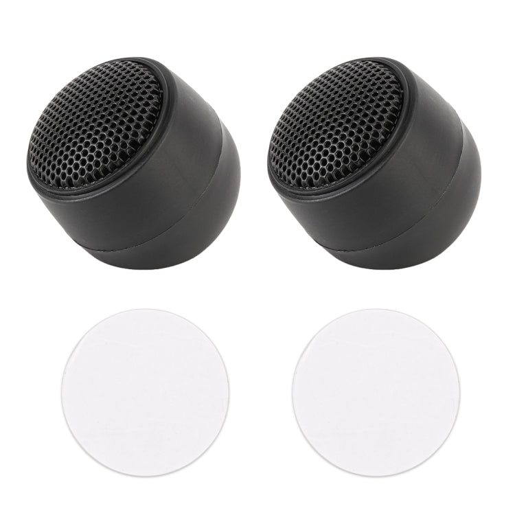 2 PCS T120 10W 98dB Car Dome Tweeter Audio Loudspeaker Treble Speaker - Car Amplifiers by buy2fix | Online Shopping UK | buy2fix