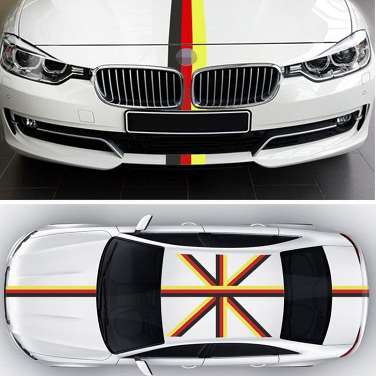 5m German Flag Car Plastic Wrap Sticker Decal Film - Decorative Sticker by buy2fix | Online Shopping UK | buy2fix