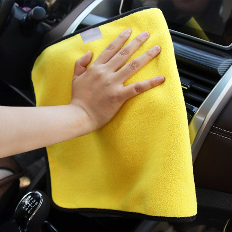 30 x 30cm Microfiber Absorbent Cleaning Drying Clean Cloth Washing Car Care Wash Towel - Car washing supplies by buy2fix | Online Shopping UK | buy2fix