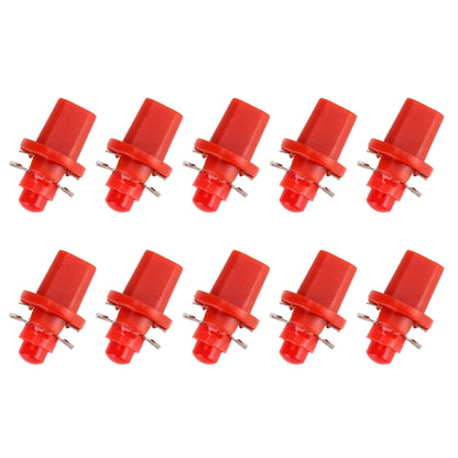 10 PCS 0.4W B8.5 Wedge Instrument Panel COB LED Light Dashboard Gauge Cluster Indicator Lamp Bulb (Red Light) - Instrument Lights by buy2fix | Online Shopping UK | buy2fix