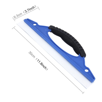 Car ABS Scraper Strip Wash Wiper Plate Wash Water Ice Frost Snow Cleaner Shower Scraper(Blue) - Ice Scraper by buy2fix | Online Shopping UK | buy2fix