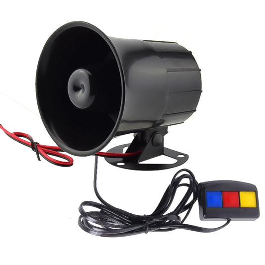 10W Super Power Electronic Wired Alarm Siren Horn for Home Alarm System, Wire Length: 65cm - Security Alarm System by buy2fix | Online Shopping UK | buy2fix