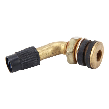 Car Motorcycle Bike Universal Yellow Copper Valve Adaptor Tyre Tube Extension Adapter - In Car by buy2fix | Online Shopping UK | buy2fix