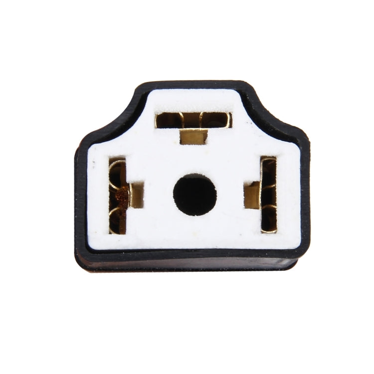 2 PCS H4 Car Auto LED Bulb Ceramic Insulation Socket Holder (No Including Light) - In Car by buy2fix | Online Shopping UK | buy2fix