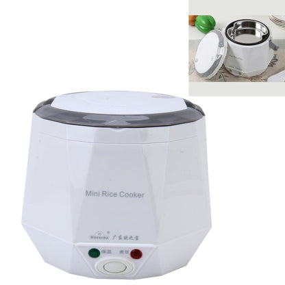 OUSHIBA Car Auto C3 Mini Multi-function Rice Cooker 12V 1.3L Volume for Rice Soup Noodles Vegetable Dessert(White) - Rice Cookers by buy2fix | Online Shopping UK | buy2fix