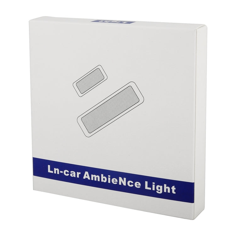 4 PCS Universal Car LED Inner Handle Light Atmosphere Lights Decorative Lamp DC12V / 0.5W Cable Length: 75cm (Ice Blue Light) - Atmosphere lights by buy2fix | Online Shopping UK | buy2fix