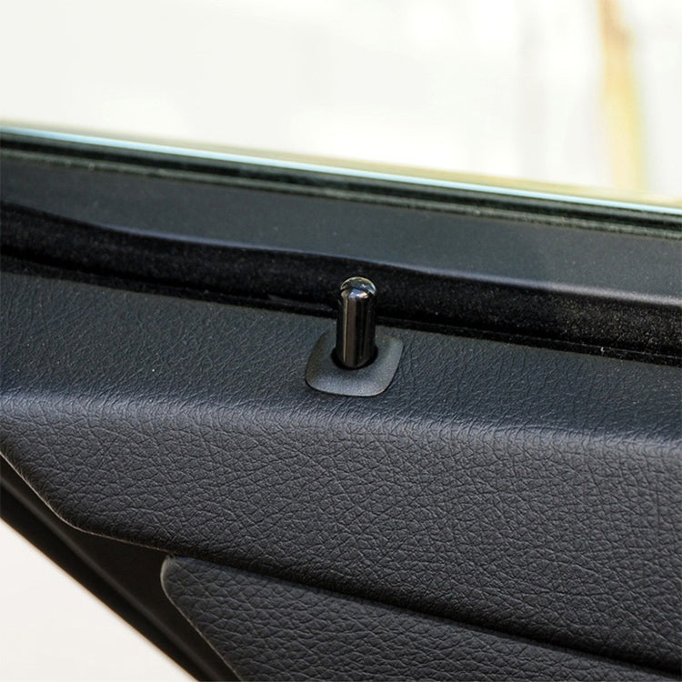 4 PCS Car Unlock Cover Door Bolt Door Handle for BMW X1 / X6(Silver) - In Car by buy2fix | Online Shopping UK | buy2fix