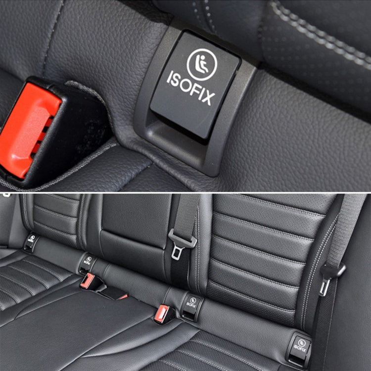 Car Rear Child ISOFIX Switch Seat Safety Cover 2059200513 for Mercedes-Benz W205 2015-2021, Left Driving (Black) - In Car by buy2fix | Online Shopping UK | buy2fix
