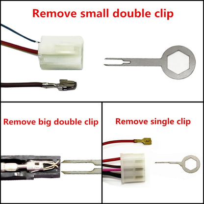 21 in 1 Car Plug Circuit Board Wire Harness Terminal Extraction Pick Connector Crimp Pin Back Needle Remove Tool - In Car by buy2fix | Online Shopping UK | buy2fix